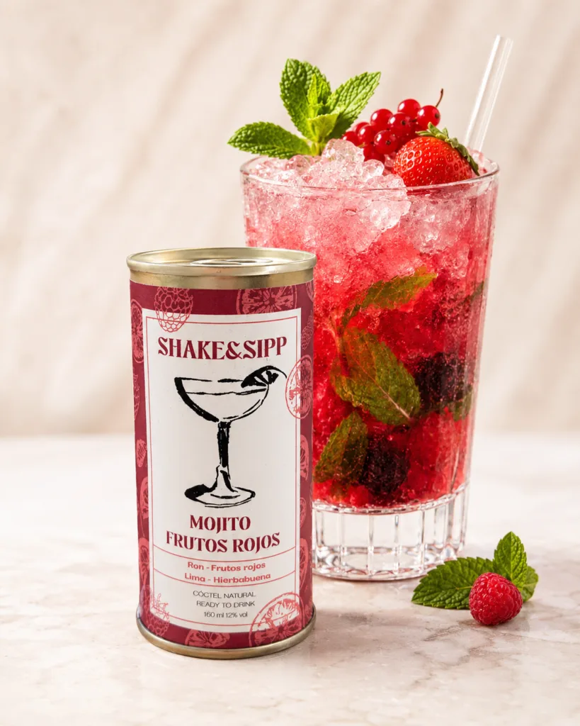 coctel mojito frutos rojos rtd