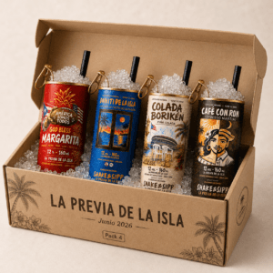 Pack x4 Cócteles "La Previa de la Isla"