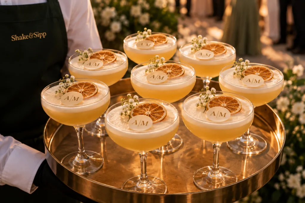 welcome drink bodas